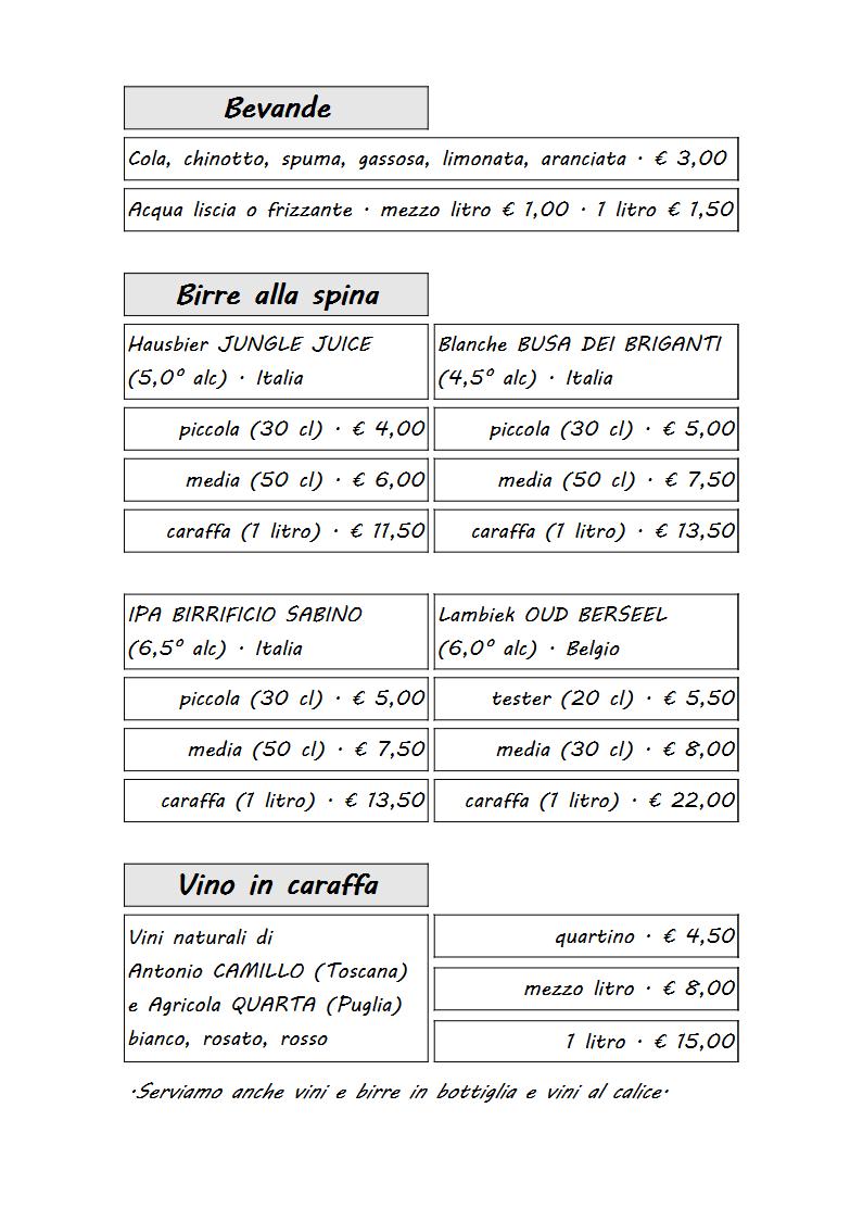 Listino Prezzi